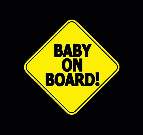 Baby on Board Sticker Decal | Baby on Board Store