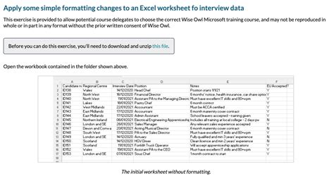 Basic Excel Exercises 的图像结果