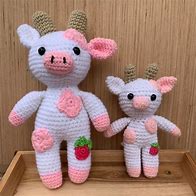 Image result for Rose and Lily Crochet Strawberry Cow Pattern
