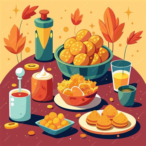 Premium Vector | Banquet Chicken Nuggets Crispy and Delicious Finger Food