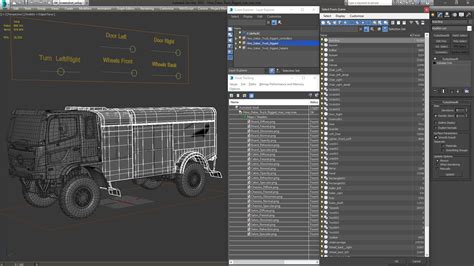 Hino Dakar Truck Rigged for Maya 3D | 3D Molier International