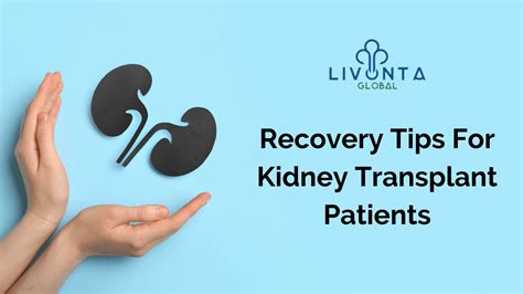 Recovery Tips for Kidney Transplant Patients