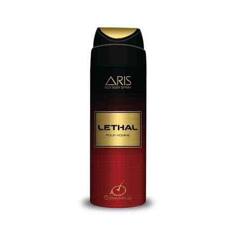 Buy Aris Cosmetics Deodorant Body Spray - Lethal, 200ml | USA Online in ...