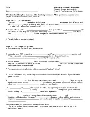 Chapter 8 Directed Reading Guide - Fill and Sign Printable Template Online