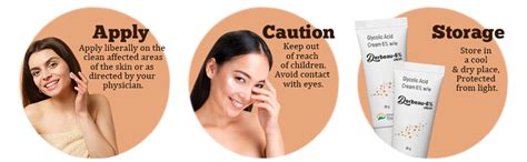 Healing Pharma - Derbeau Glycolic Acid Cream 6% w/w, 30g : Amazon.in ...