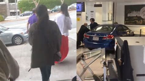 Video: Car crashes into Chinese consulate in US, driver shot dead ...