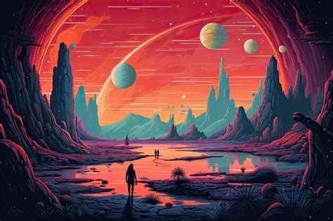 Alien City Background 的图像结果