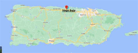 Dove si trova Vega Baja Puerto Rico? Mappa Vega Baja - ¿Dónde está la ...