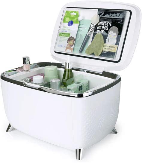 Amazon.com: PERSONAL CHILLER Mini Skincare Fridge 6 Liter, Portable ...