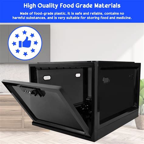 ADERTOS Medicine Lock Box Lockable Box Transparent India | Ubuy