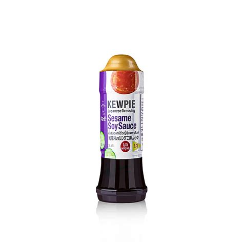 Dressing with soy sauce and sesame (wafu), kewpie, 210ml, pe bottle ...