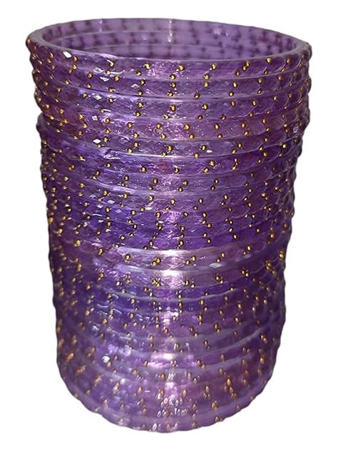 Buy Raindrop Glass Bangles – Pack of 12 (1 Dozen) – Vibrant Ethnic Hand ...