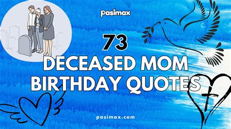73 Heartfelt Deceased Mom Birthday Quotes to Honor Memory – Pasimax