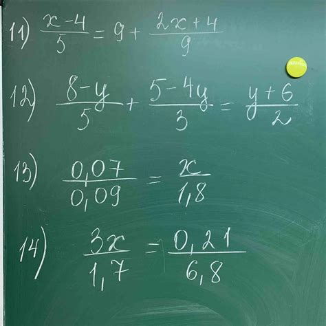 x-4 =9+ 5 11) - 4 - 12) 13) 14) 2х+4 д 8-у+5-ну - утв 5 З 0,07 0,09 3х ...