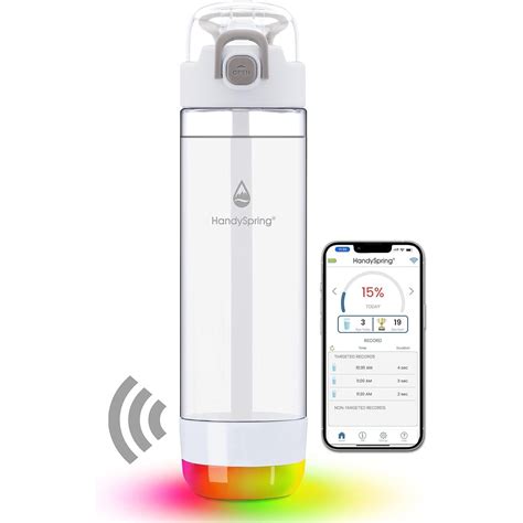 HANDYSPRING - 26 oz Smart Water Bottle with Reminder to Drink Water ...