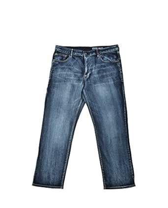 IZOD Men's Comfort Stretch Straight Fit Jeans (Mechanic, 44W X 30L ...