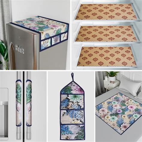 Kuber Industries Food Mat | Fridge Combo Set | Fridge Mat | Fridge Top ...