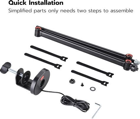 ARES WING Microphone Boom Arm with RGB Lighting, Aluminum Mic India | Ubuy