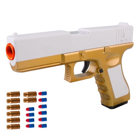 Buy Look Real Toy with Ejecting Soft Bullets,Pistol Toys Play EVA Foam ...