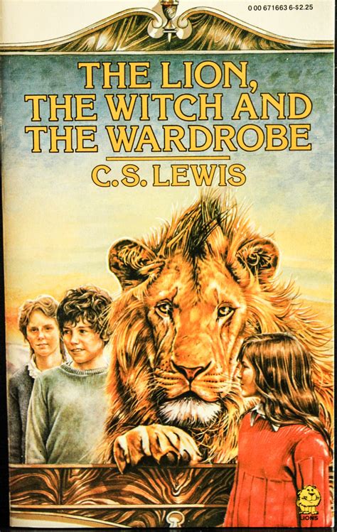 Narnia The Lion The Witch And The Wardrobe Book Cover The Lion,the
