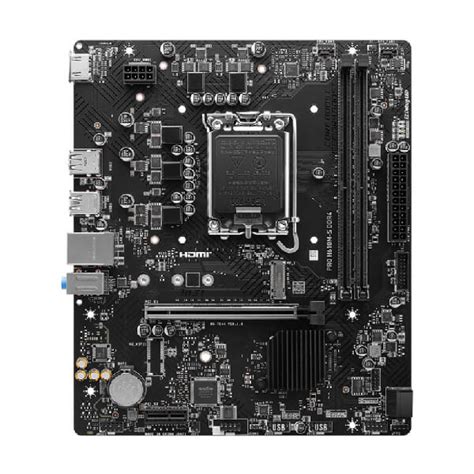 Buy MSI Pro H610M-S DDR4 Motherboard at best price-Mdcomputers.in