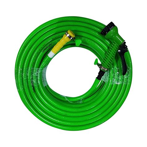 TechnoCrafts Agriculture PVC Braided Water Hose Sets 30 meter (100 feet ...