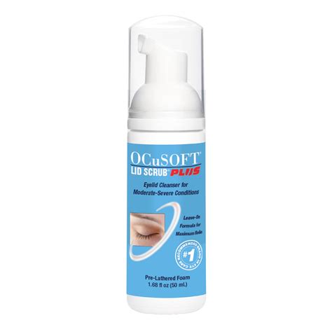 Snapklik.com : OCuSOFT Lid Scrub PLUS Foam- Moderate To Severe Eyelid ...