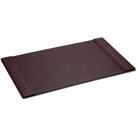 DACASSO Leather Desk Pad with Side Rails - Luxury India | Ubuy