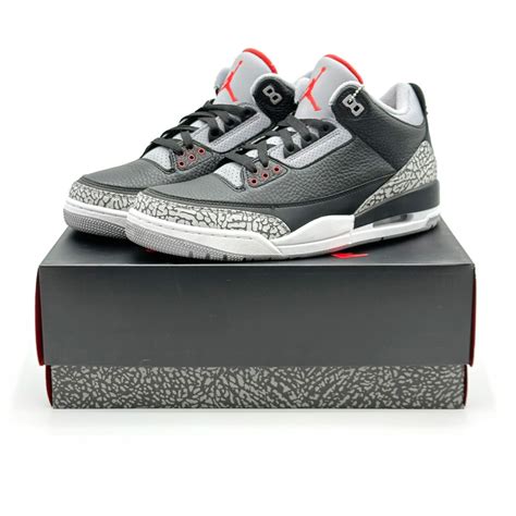 Jordan Retro 3 Black Cement Air Jordan 3 Retro “Black Cement”
