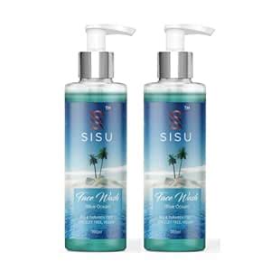 SISU Blue Ocean Face Wash 200ml | Cruelty Free, Vegan Face Wash For ...