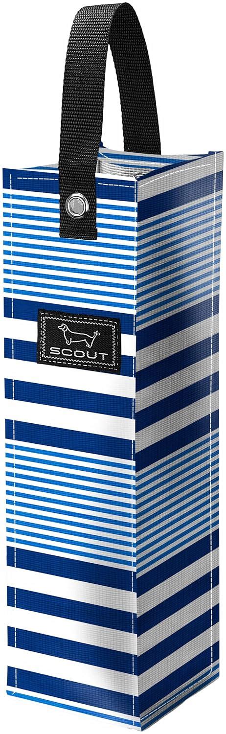 Scout Spirit Liftah Wine Tote Bag, Barbara Stripesand Blue : Amazon.in ...