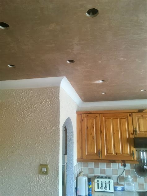 Plastering Over ARTEX Ceiling 的图像结果