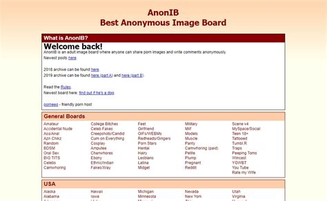 AnonIBs & 10+ Best Free Porn Chan Sites like Anonibs.com - Porn Guy!