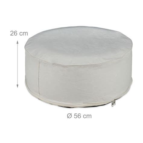 Buy Inflatable Footstool in Beige HERE