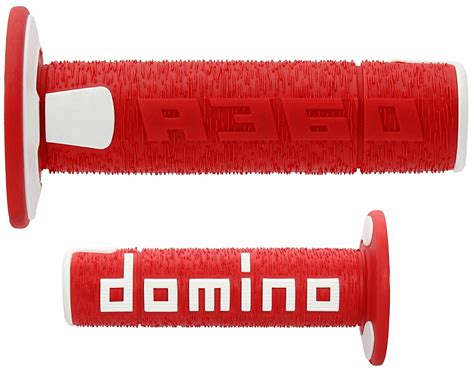Domino Off-Road Grips Red/White (A36041C4246A7-0) - Buy Now At Riders ...