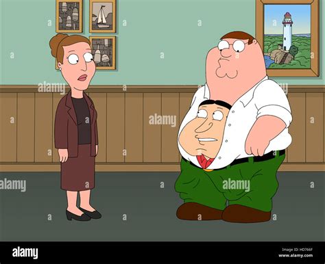 FAMILY GUY, Angela (guest voiced by Carrie Fisher), Glen Quagmire ...