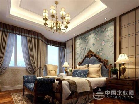 12款卧室床头背景墙效果图，个性效果图任你挑选-中国木业网