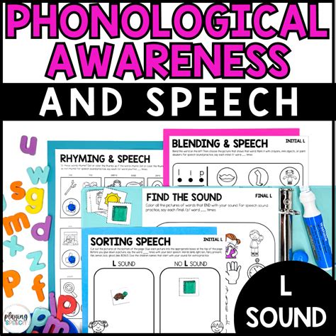 Phonological Awareness Activities for Speech Therapy | S and Z Sound ...