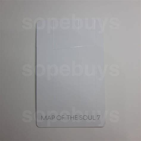 Official BTS MOTS: 7 Map of the Soul 7 Group OT7 V3 Photocard PC, Hobbies & Toys, Memorabilia ...