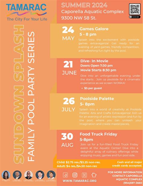 Activities - Caporella Aquatic Center