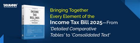 Buy Taxmann's Income Tax Bill 2025 – Comprehensive | User-friendly ...