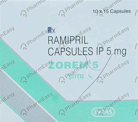 Zorem 5 MG Capsule (15): Uses, Side Effects, Price & Dosage | PharmEasy