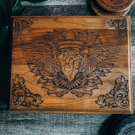 Laser Wood Engraving Art