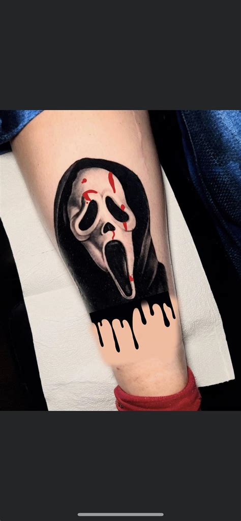 Screaming face tattoo - Bronctattooaus.com