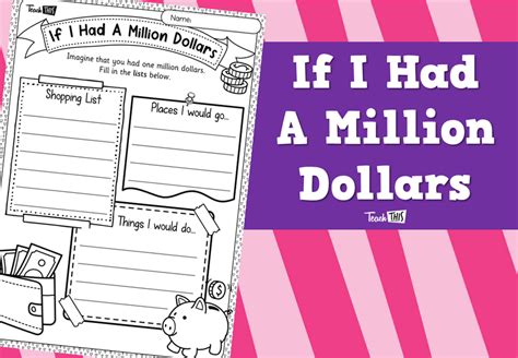 If I Had A Million Dollars :: Teacher Resources and Classroom Games ...