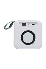 Sunnylife Portable Travel Speaker in The Vacay Olive Stripe | REVOLVE