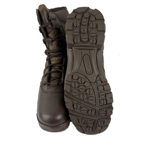 British Army - Military - MOD - Bates Brown Leather Combat Patrol Boots