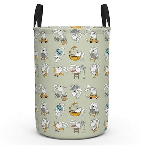 PrettyKrafts 45L Laundry Basket for Clothes with Lid | Laundry Bag ...