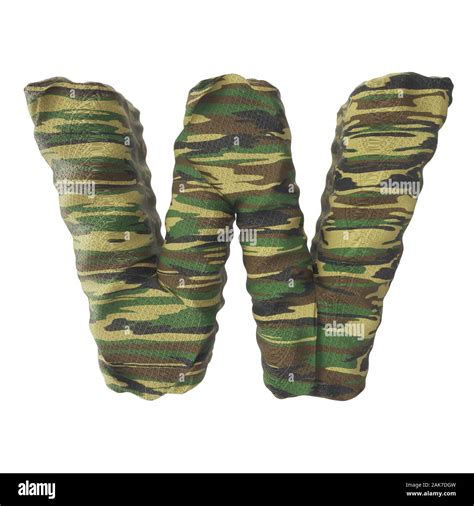 Camouflage english alphabets font texture - 3D Render Image Stock Photo - Alamy