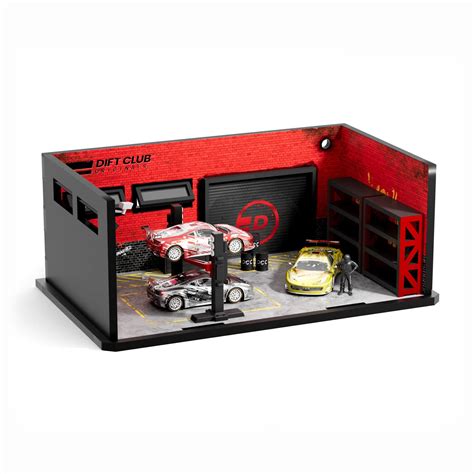 DIFT CLUB: ORIGINALS Mini Garage Dco 1:64 Scale Display Set For Die ...